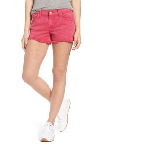 7 For All Mankind | Cutoff Denim Shorts | Pink